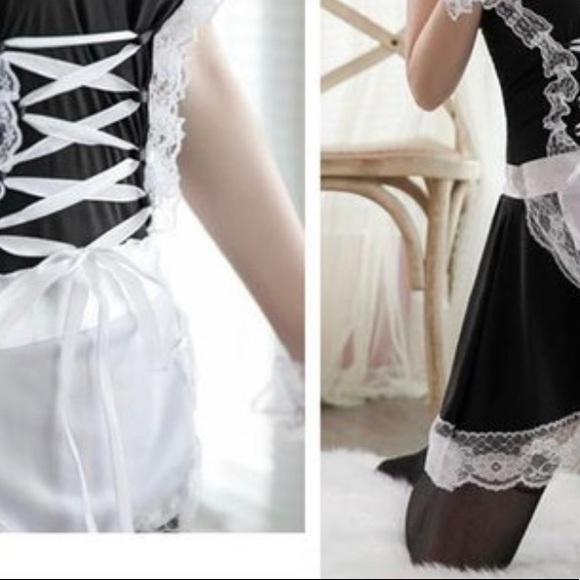 NWT Sexy Maid Costume - Picture 3 of 11